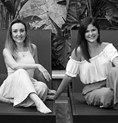 Thamyres Arago e Flvia Frota